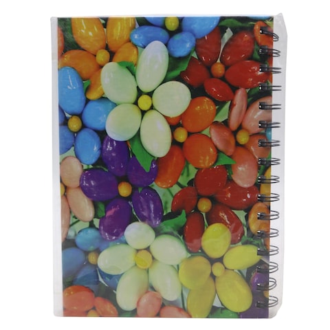 LEVS A5 NOTE BOOK FLOWERED