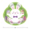 Easter&amp;Spring Clip Strip Deco Platic Tray Bunny 14in 1pc