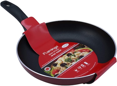 Flamingo Frypan, Red, 24 cm, Fl6702Fp