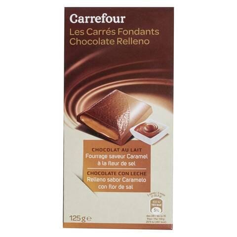 Carrefour Caramel Milk Chocolate Fondant Relleno 125g
