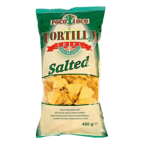 Poco Loco Salted Tortilla Chips 450g