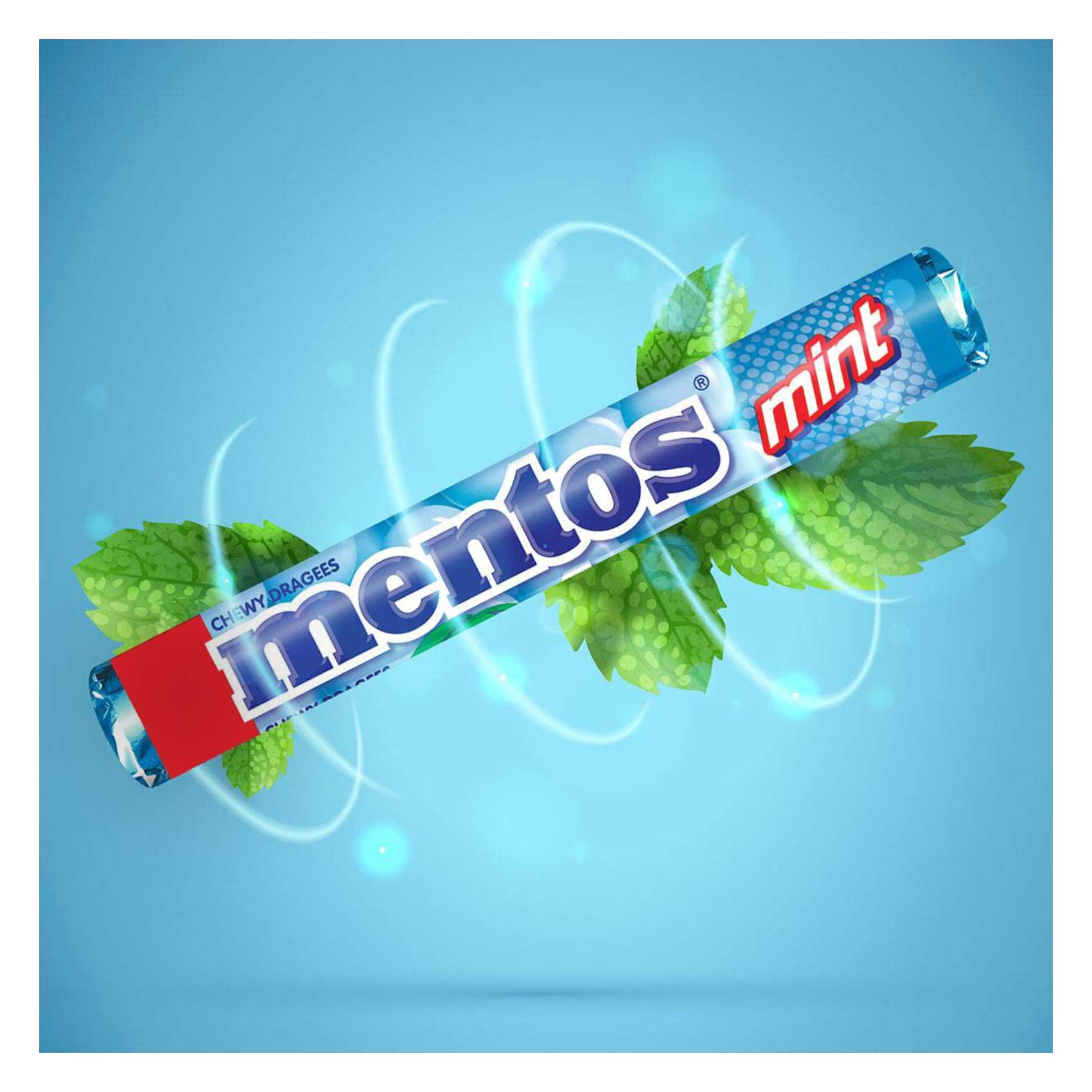 Mentos Chewy Candy Mint Flavor 29 Gram product thumbnail 5