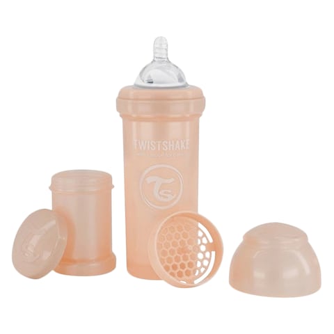 Twistshake Anti Colic Baby Bottle 260ml Champagne