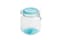 GLASS STORAGE JAR 1000ML BLUE