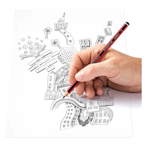 STAEDTLER 3 T/DRAWING PENCIL 110 3B