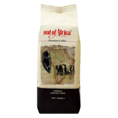 Out Of Africa 100% Arabica Espresso Ground Coffee 500g
