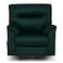 In House Velvet Classic Recliner Chair - Dark Green - AB01