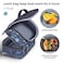 Nohoo Kids Insulated Lunch Bag Shark - Grey