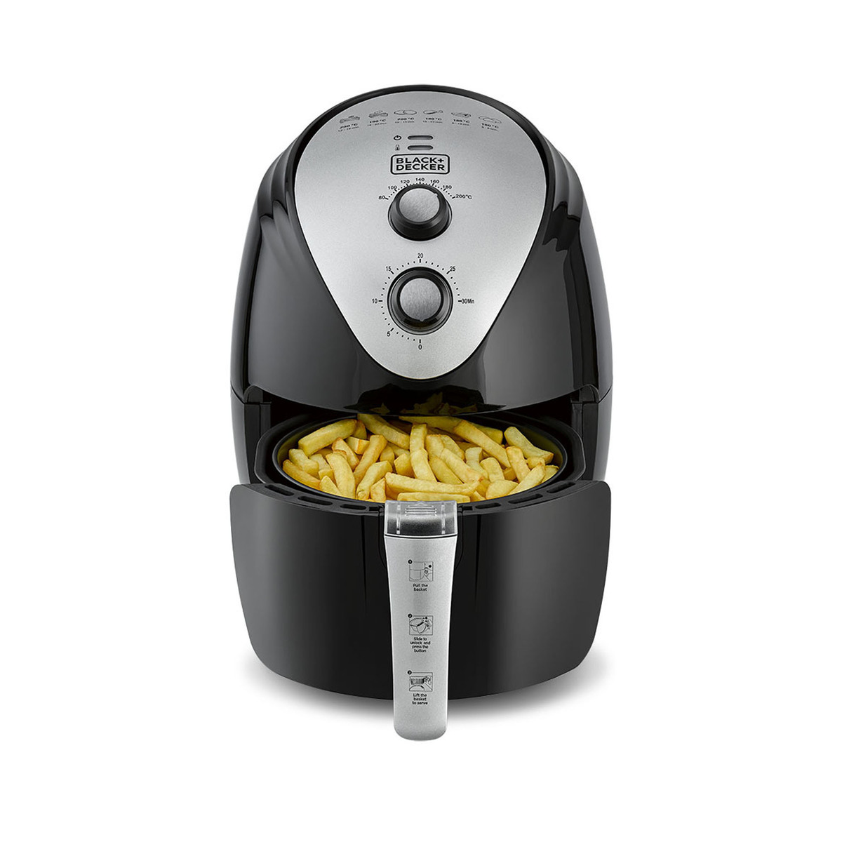 Black+Decker Air Fryer Af150-B5 1.1Kg