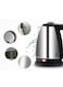 Cyber Stainless Steel Electric Kettle 2L CYK-556 Silver/Black