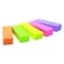 3M SCOTCH NEON POST IT PAD 670-5AN