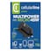 Cellularline Power Uk Plug Gan+ Multiport Charger 45W Black