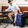 Biggdesign Ocean Carry On Luggage, Hardshell Luggage with Spinner Wheel, Travel Suitcase, Lock System, Lightweight, Blue, Small, 24 Inch