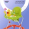 Lovely Baby Foldable Kids Walker LB 852 with Adjustable Height, Music &amp; Toys, Rotating Wheels, Foldable Safe Support Activity Walker for Toddlers, Small Infant Boy Girl 6-15 M - Orange