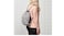 Bag, check pattern/black white45x37 cm