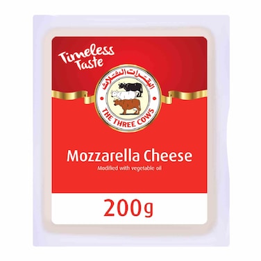 The Three Cows Mozzarella Cheese Block, 200g