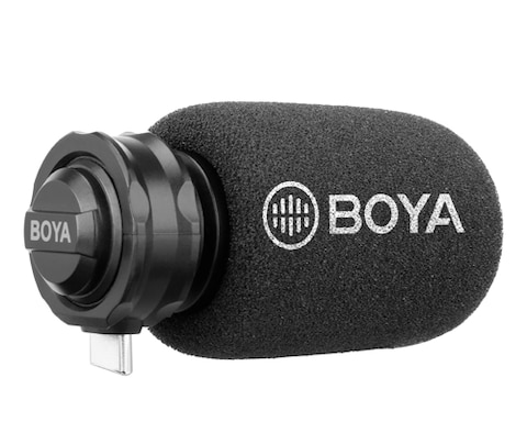 BOYA PLUG IN MICROPHONE FOR TYPE-C DEVICES DM100