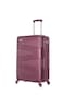 Senator Hard Case Medium Suitcase Luggage Trolley For Unisex ABS Lightweight Travel Bag with 4 Spinner Wheels KH1075 Maroon