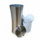 Home Pro Stainless Steel Toilet Brush And Holder Silver