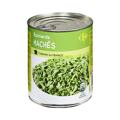 Carrefour Spinach Chopped 795GR