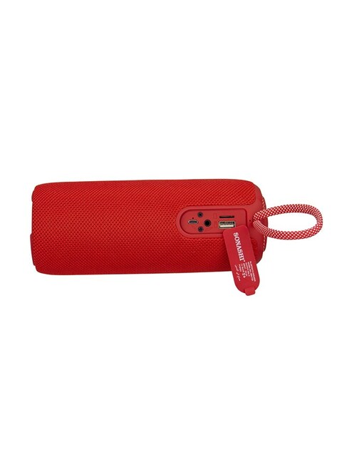 Sonashi Rechargeable Bluetooth Speaker With Calling Function SBS-723 Red