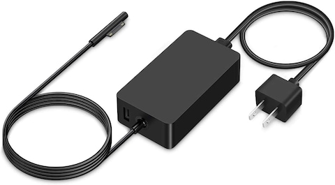 Ntech Surface Pro Charger, Surface Book Charger 44W 15V 2.58A Power Supply Compatible Microsoft Surface Pro 6 Pro 5 Pro 4 Pro 3 Surface Laptop 1/2 Surface Go With Travel Case