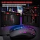 HXSJ A904 Wired Gaming Mouse Honeycomb Hollow 8000dpi A199 Chip Ergonomic RGB Backlit Gaming Mouse For Desktop Computer Laptop Pc
