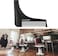 Lussoni (Bc 600) Professional Plastic Barber Comb For Men's Beard And Hair