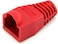 DOT CAT7 INTERNET CABLE BOOT 100PCS/BAG RED