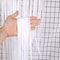 Party Time White Polyester Fringe Curtain - 1mx2m| Pack of 1 | White Fringe Backdrop Streamers Party Decorations | Tinsel Curtain for Wedding Baby Shower Birthday Party Decoration - Party Supplies