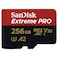 SanDisk -&nbsp;Extreme Pro microSDXC UHS-I A2 Class V30 - 256GB