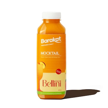 بركات  موكتيل خوخ بيليني  500 ملل