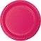 Creative Converting- Touch Of Color Lunch Plate 10in Hot Magenta 24pcs< >Magenta< >