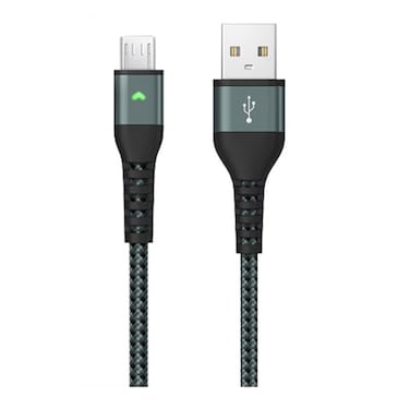 كابل بيانات لانكس من يو أس بي الي مايكرو يو أس بي 1 متر - أسود - LTC-N13M