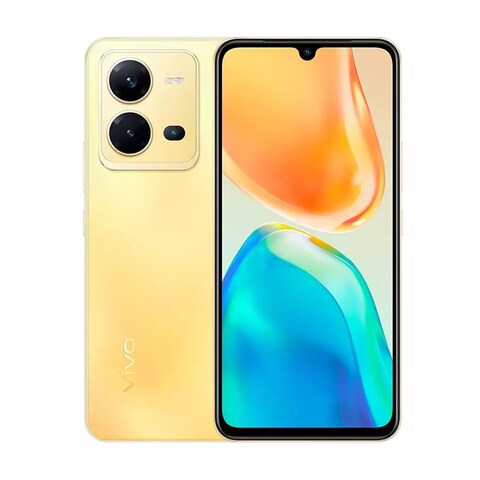 Vivo V25E - 6.44-inch 128GB/8GB Dual SIM 4G Mobile Phone - Sunrise Gold
