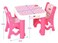 Edu-Play Gugudan Table and Chair Blue/Pink TB-9945