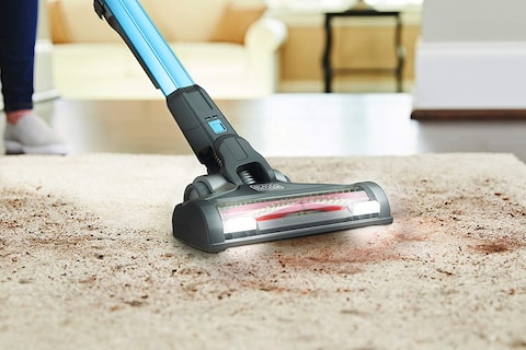 Black &amp; Decker 36V 4-In-1 Li-Ion Cordless Powerseries Extreme Upright Stick Vacuum Cleaner, Blue - Bhfev362D-Gb, 2 Years Warranty