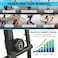 Sky Land Fitness Exercise Bike, Magnetic Elliptical Cross Trainer With FitShow App, Bidirectional Roller, 8-level Resistance, Multifunction Display &amp; Tablet Rack For Home Gym Workout, EM-1563