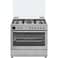Whirlpool Freestanding 5 Burner Gas Cooker, 90x60cm, WM9GC6DCX/MEA