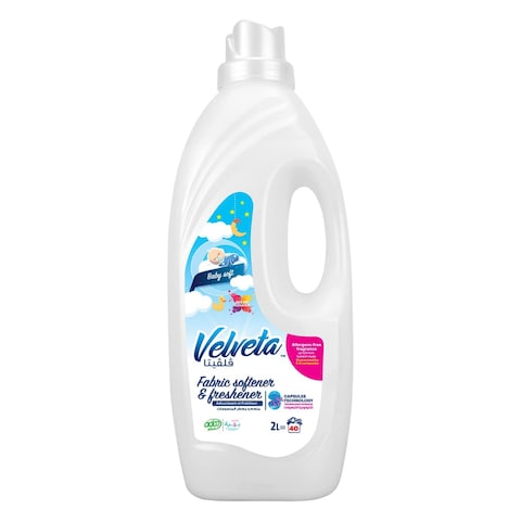Velveta Baby Freshener Fabric Softener 2L