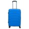 Carlton Porto Plus 8 Wheel Hard Casing Large Luggage Trolley 75cm Sky Blue