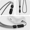 Spigen Universal Adjustable Hand Wrist Strap Phone Lanyard compatible with Apple Airpods Pro (2nd Generation) - Dark Black [2 PACK]