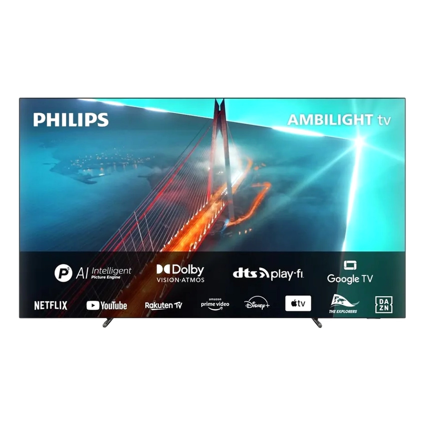 Philips 65-Inch UHD Smart Google OLED TV 65OLED70 Black