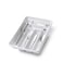PlasticForte Plastic Dish Drainer Plate Cutlery Rack Kitchen Sink Utensil Draining Cup Holde