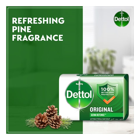 Dettol Original Anti Bacterial Bar Soap 120g