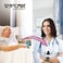 OSCAR WPR100 Wrist Pager Wireless Call Button Nurse, Housemaid, Caregiver Calling Alert Vibration for Elderly, Patient, Disable, Guest Receiver Wristband + SOS Call Buttons 400+ Meter (4, BLACK)