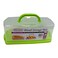 Feelings Bread Storage Box Green/Clear 36x16x13cm