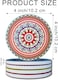 Doreen Coasters for Drinks Absorbent Stone Coasters with Holder Set of 8,Mandala Ceramic Coaster with Cork Base Suitable for Kinds of Cups,4 Inch Gift for Housewarming Birthday Bar Apartment Kitchen X