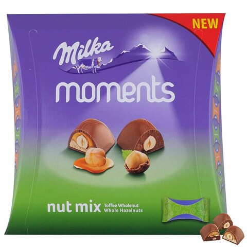 Milka Moments Nut Mix Choco 169G