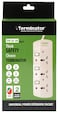 Terminator 3 Way Universal Power Extension Socket With 13A 5M Esma Approved